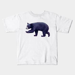 Walking Bear-Bear Lover Kids T-Shirt